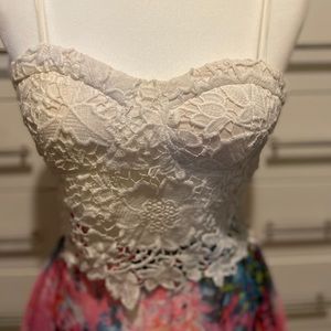 LF Millau Lace Crop Top